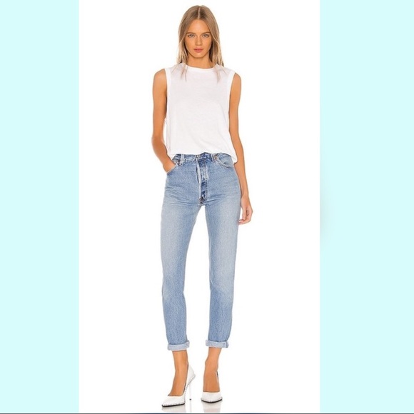 Re/done Levi’s high rise ankle crop 23 vintage - Picture 4 of 4